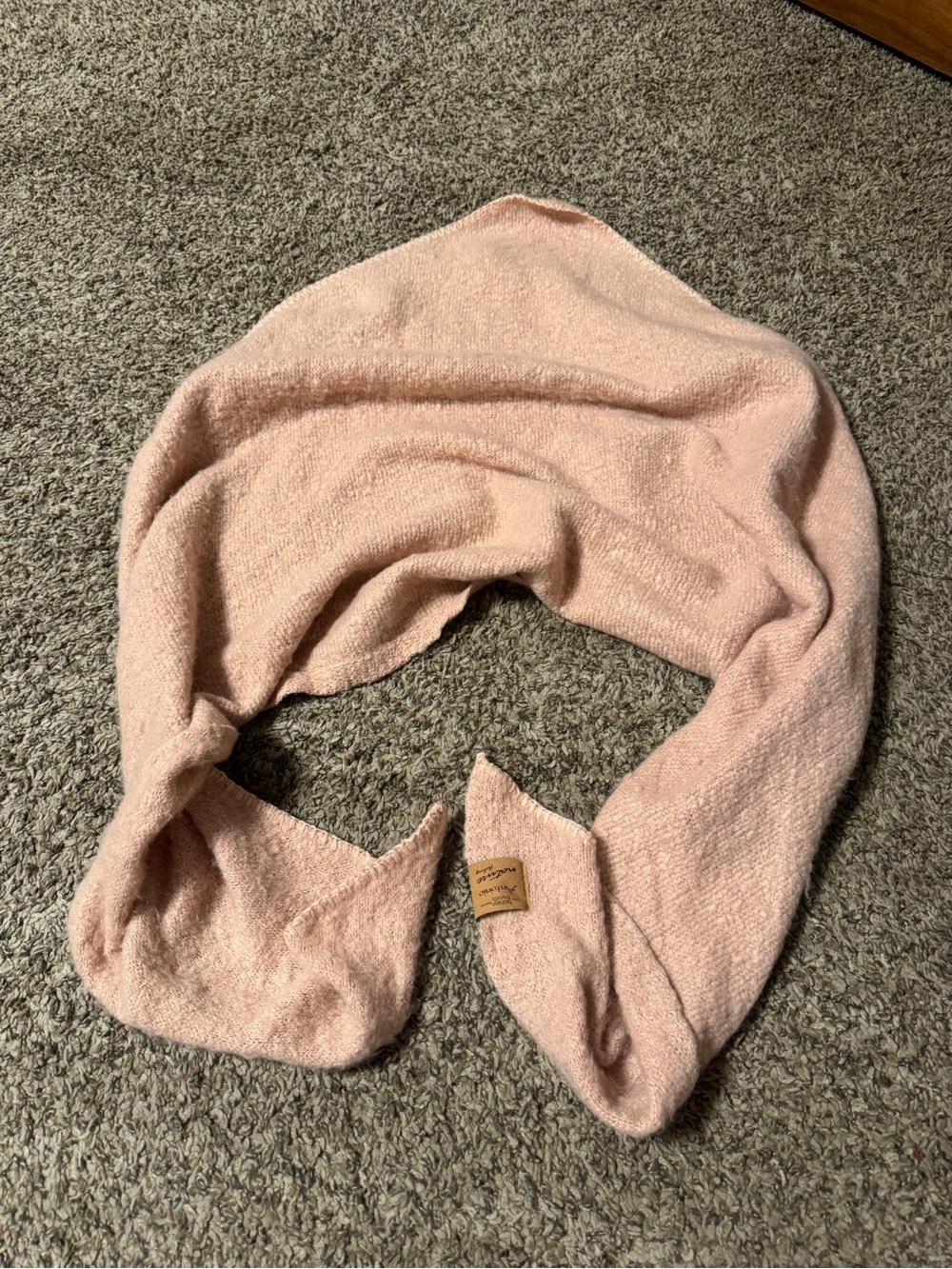 Cozy Pink Women’s Scarf - Soft Knit Wrap